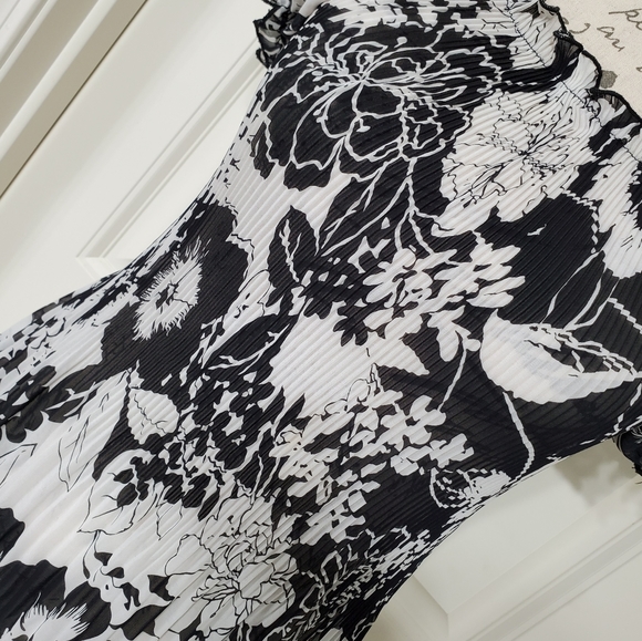 Nice Wear Pleated Off The Shoulder Blouse - Picture 4 of 5